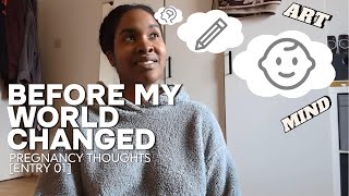 Pregnancy thoughts before my world changed VIDEO ENTRY01 [upl. by Ycnay577]