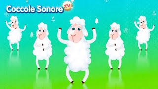 🐑 La Pecora Nel Bosco  Canzoni per Bimbi  Coccole Sonore [upl. by Saxe]