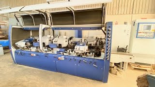 Weinig POWERMAT 1000 Moulder [upl. by Yreneh]