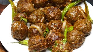 Kofta Kebab 🔥  Turkish Kofta Kebab Recipe ❤  Turkish Meatball Recipe  Bakra Eid Special Recipe 🐐 [upl. by Starinsky]