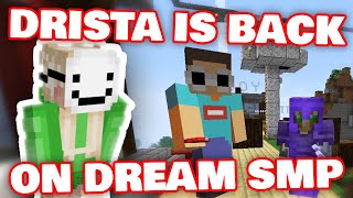 Dreams SISTER Drista MEETS DREAM SMP MEMBERS While USING OP COMMANDS [upl. by Kristianson]