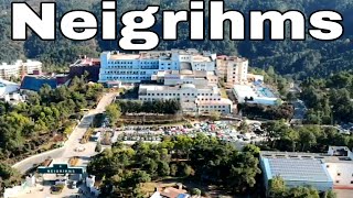 Neigrihms Hospital  Shillong  Meghalaya India  Drone Shoots Of Neigrihms Hospital  Nobitas Vlog [upl. by Ellery]