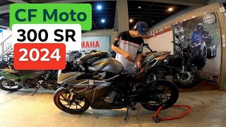 CF Moto 300SR Promo Price 144900 2024  Specs Review Demo  Kirby Motovlog [upl. by Jamima263]