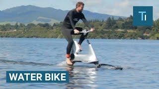 Bike Lets You Ride On Water With Ease [upl. by Gower]