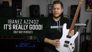 Ibanez AZ2402PWF Prestige  Indepth Demo amp Review [upl. by Iphagenia84]