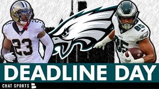 🚨JUST IN Eagles Make A Roster Move On NFL Trade Deadline Day  Eagles News NFC East Trades [upl. by Ramyar]