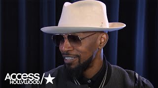 Jamie Foxx On His New Musical Game Show Beat Shazam  Access Hollywood [upl. by Culley]