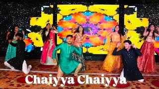 Chaiyya Chaiyya Group Dance weddingdance choreography dancing trending [upl. by Norvall]