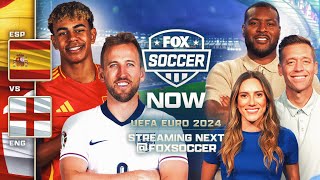 Spain vs England Halftime Show  FOX Soccer NOW [upl. by Grieve187]