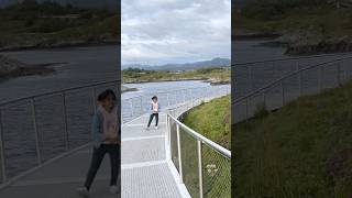 Experience the Atlantic Ocean road  Norway 🇳🇴 storytime7061  music flute song travel [upl. by Koran]