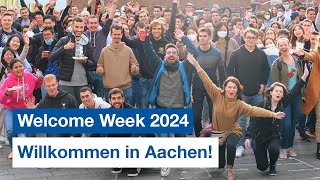 1000 neue internationale Studis  Welcome Week 2024 an der RWTH 😀 [upl. by Stockmon528]