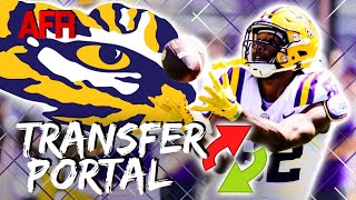 3 LSU Players Enter Portal  Why Tiger Remain LOADED at WR  LSU Football Roster News [upl. by Assylem]