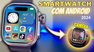 Ultra s9 review MELHOR SmartWatch Android DO MOMENTO Super COMPLETO [upl. by Yssac556]