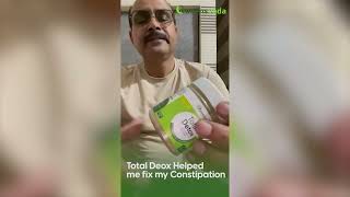 Queensveda Total Detox Customer Stories  helped me fix my constipation [upl. by Nuahc]