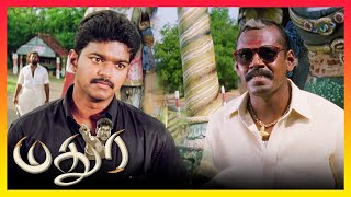 Madhurey Tamil Movie  Vijay challenges Pasupathy  Vijay  Sonia Aggarwal  Vadivelu [upl. by Zaremski967]