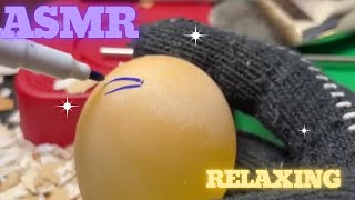 ASMR peel the shiny eggs 5 asmr relaxing [upl. by Airetas]