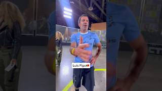 I met Nike football legends ft Luis Figo🤩shorts [upl. by Wadell]