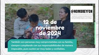 12 de noviembre de 2024  conoce la personalidad y características de quienes nacieron en esa fecha [upl. by Assanav]