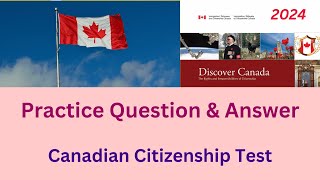 Canadian Citizenship Interview 2024 Questions amp Answers [upl. by Duffie]