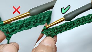 you should learn this I couldnt believe the technique in this crochet stitch [upl. by Yesnel]