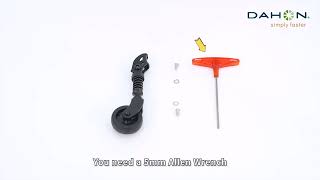 How to assemble DAHON landing gear [upl. by Deana]