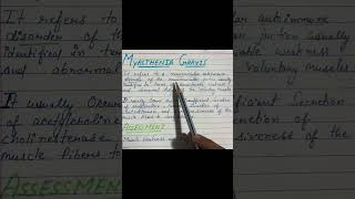 What is Myasthenia Gravismyastheniagravis Nursing MedicalSurgicalnursing [upl. by Nawuq890]