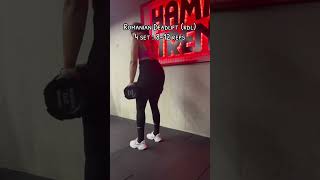 Séance fessier 🍑glutesworkout glutes fessiers legday gluteday workout workoutmotivation gym [upl. by Reba]