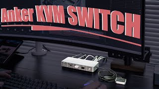 Anker KVM Switch Review Seamlessly Switch Dual4K Monitors and Inputs For 2 PCLaptops [upl. by Aenit]