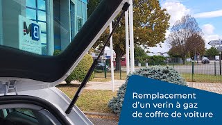 Tuto  Remplacement des vérins à gaz sur un coffre de voiture [upl. by Sloan]