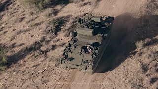 AMPV CUAS Prototype Live Fire Demonstration [upl. by Johnston880]