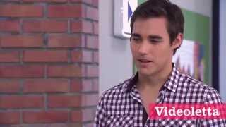 Violetta 2 English  Violetta hugs Leon Ep51 [upl. by Crowns]