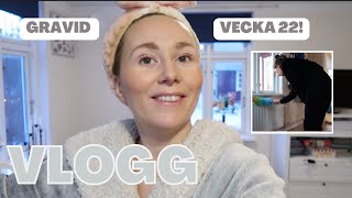 GRAVID VECKA 22 🤰🏻 VLOGG [upl. by Novihc13]