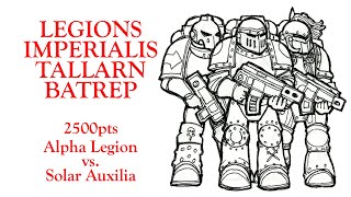 Legions Imperialis BatRep Three Clash of Columns [upl. by Skipper]