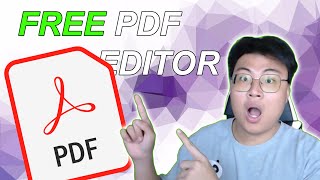 The Best Free PDF Editor with AI Tools  Edit Merge and Convert PDFs with Ease [upl. by Arly]