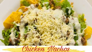 Chicken Nachos with Garlic Sauce [upl. by Ainar]