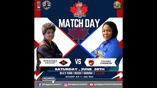 2024 Canada Day Cup Meraloma Cricket vs Calgary Dynamites [upl. by Liggett]