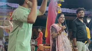 Ahore Rajasthan Navratri Day 3  Aruna Barot  Bharat Yogi Bhavani navyug mandal live moj 2024 🙏 [upl. by Atiugal]