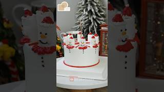 Merry Christmas Cake Ideas Part 17  shorts cake merrychristmas cakefun vuongtroncake [upl. by Halsted]