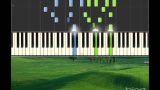 Linden Lea A Dorset Song Piano tutorial by Synthesia [upl. by Narruc952]