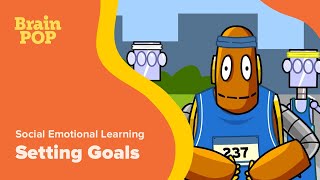 Settings Goals How to Achieve Your Dreams  BrainPOP [upl. by Nyved774]