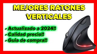 💥TOP 7 Mejores ratones verticales 2024🔥Mejor raton inalambrico ergonomico👍 Mejor mouse vertical💥 [upl. by Nutter547]