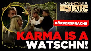 GESTREIFT Sommerhaus Folge 6  Karma brachte Walentina in Schusslinie  Körpersprache [upl. by Leinahtan]