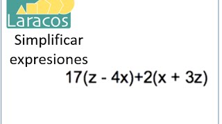 Simplificar expresiones usando la Propiedad Distributiva [upl. by Alram]