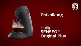 Philips SENSEO® Original Plus  Entkalken [upl. by Eirahcaz]