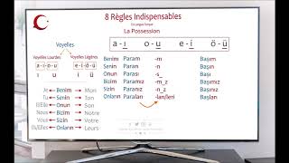 La Possession  8 Règles Indispensables  0608   Apprendre le Turc Facilement [upl. by Ruella]