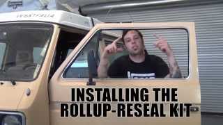 GoWesty Seal Kit for Front RollUp Windows Vanagon [upl. by Marbut]