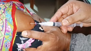 Arm injection IM Soma Ject Injection Push √√ Injection Video জন্মবিরতিকরণ ইনজেকশন 24 Ep 78 [upl. by Narok914]