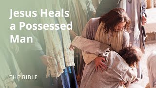 Luke 4  Jesus Heals a Possessed Man  The Bible [upl. by Sunda976]