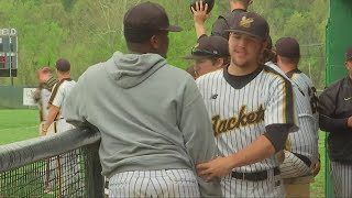 WVSU Baseball Splits With UVaWise [upl. by Donegan]