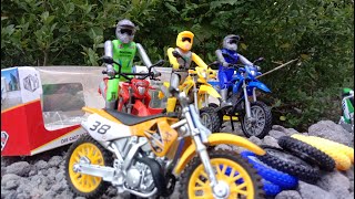 RIDING MOTORCYCLE CROSS SPECK RACING SUPER BIKEMOTOR CROSS TOYSmotorcycle [upl. by Name]